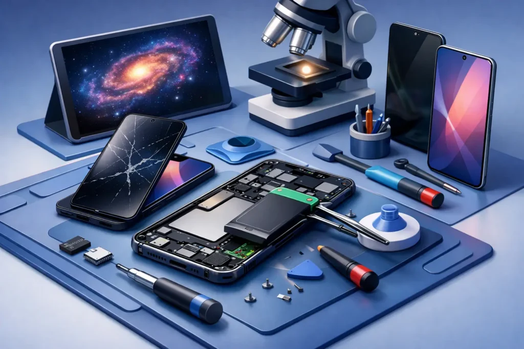 Galaxy Repair for Screens, Batteries, and More